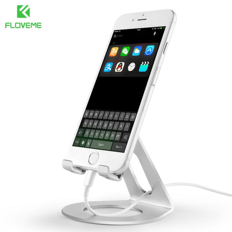 FLOVEME Phone Holder For iPhone 7 8 X Universal Mobile Phone Stand For Samsung Xiaomi Smartphone Tablet iPad Luxury Desk Holder