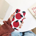 Funny Orange Painting Phone Case For iphone X Case For iphone 6 6S 7 8 Plus