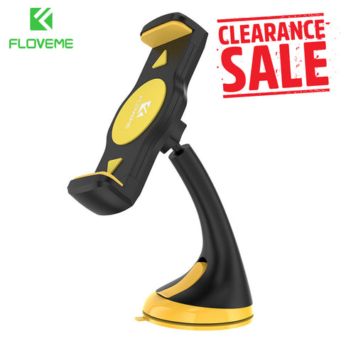 FLOVEME Windshield Car Phone Holder For iPhone Universal Windscreen 4-10" inch Tablet Stand Suction Holder For Phone in Car