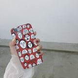 Retro Artistic Expression Painting Phone Case For iphone X Case For iphone 7 8 plus