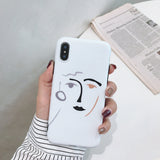 Abstract Art Painting Phone Case For iphone 6 6s 7 8 plus Case For iphone XR XS Max X