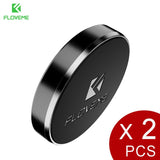 FLOVEME Magnetic Car Phone Holder[2 pack],Universal Wall Desk Metal Magnet Sticker Mobile Stand Phone Holder Car Mount Support