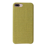 Ikase Store Fabric Mobile Phone Case for iPhone Xs Max XR X 8 7 6 6s Plus Cloth Cell Phone Case Back Cover For Apple