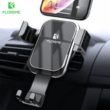 FLOVEME Gravity Car Phone Holder Stand for Mobile Phone in Car Luxury Auto Locked Mirror Holder for iPhone Xiaomi telefon tutucu