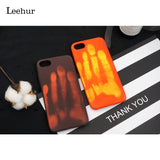 Temperature Thermal Sensor Case for IPhone X XS MAX XR 8 7 6 6s 5s Plus