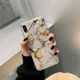 VZD Epoxy Star Sky Applicable iphone x Mobile Shell 6 Net Red Applicable iphone x/xs max/xr Female iphone8/7plus