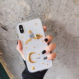 VZD Epoxy Star Sky Applicable iphone x Mobile Shell 6 Net Red Applicable iphone x/xs max/xr Female iphone8/7plus