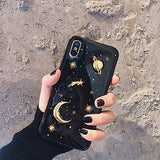 VZD Epoxy Star Sky Applicable iphone x Mobile Shell 6 Net Red Applicable iphone x/xs max/xr Female iphone8/7plus