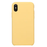 Original Liquid Silicone Case for iPhone Xs Max Xr X , Ikase Store Mobile Phone Cover Case For iPhone 8 7 6 6s Plus without Logo