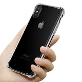 Transparent mobile phone case with four-corner inflatable protective sheath for iPhone Free shipping