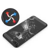 Breathable grids, heat dissipation, grinding and anti-falling protective sleeve iphone xs case Free shipping