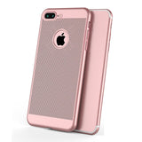 Breathable grids, heat dissipation, grinding and anti-falling protective sleeve iphone xs case Free shipping