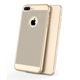 Breathable grids, heat dissipation, grinding and anti-falling protective sleeve iphone xs case Free shipping