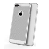 Breathable grids, heat dissipation, grinding and anti-falling protective sleeve iphone xs case Free shipping