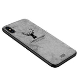 Mobile Shell Chao Brand  Protective Sheath for Elk iphone x case Free shipping Textured mobile phone case Free shipping